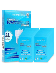 Tiras Blanqueadoras Waving Palms - 28 Tiras Dentales Efectivas