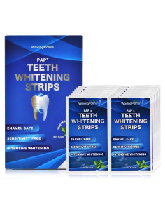 Kit de Tiras Blanqueadoras WavingPalms para Dientes Sensibles