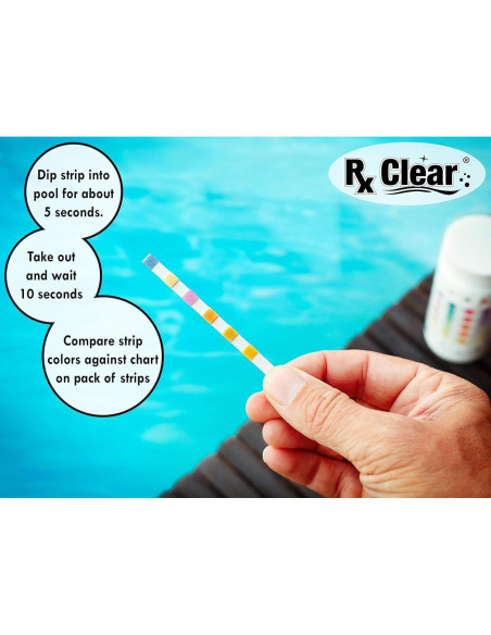 Tabletas de Cloro Rx Clear 9,07 kg para Piscinas | Larga Duración