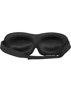 Máscara de Sueño Travelon 12768 Negra con Copa Abovedada 2
