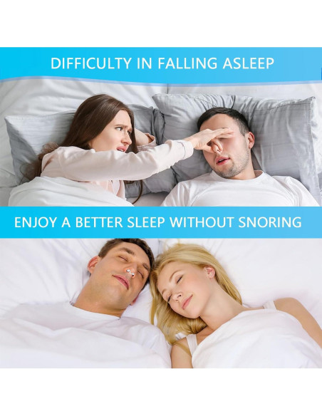 Dilatador Nasal Reutilizable MYMULIKE 4 Tamaños Antisnoring