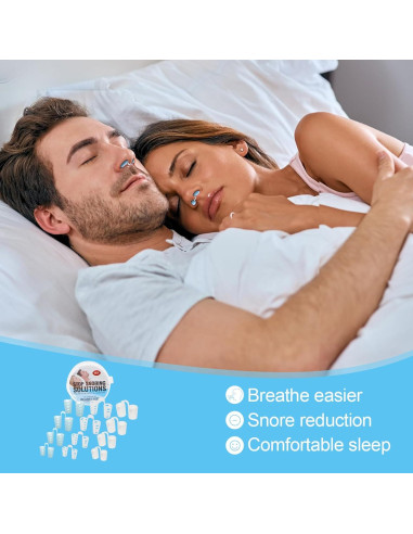 Dilatador Nasal Reutilizable MYMULIKE 4 Tamaños Antisnoring