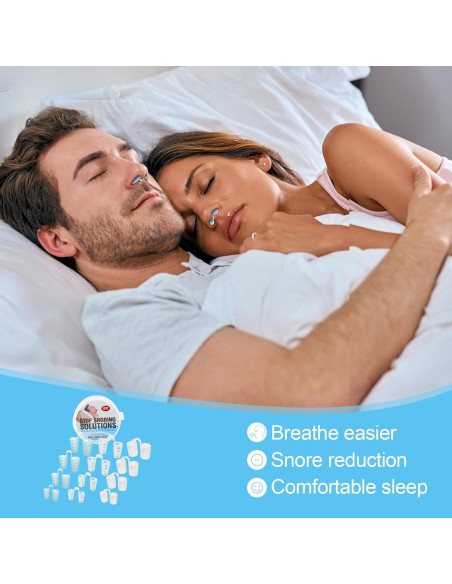 Dilatador Nasal Reutilizable MYMULIKE 4 Tamaños Antisnoring