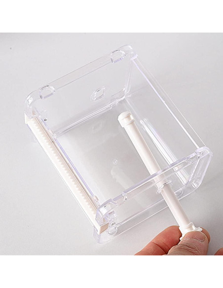 2 Soportes de Cinta Washi Dreamty con Dispensador Transparente