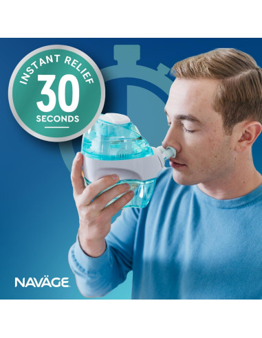 Kit de Irrigación Nasal Navage con 30 Cápsulas de Sal