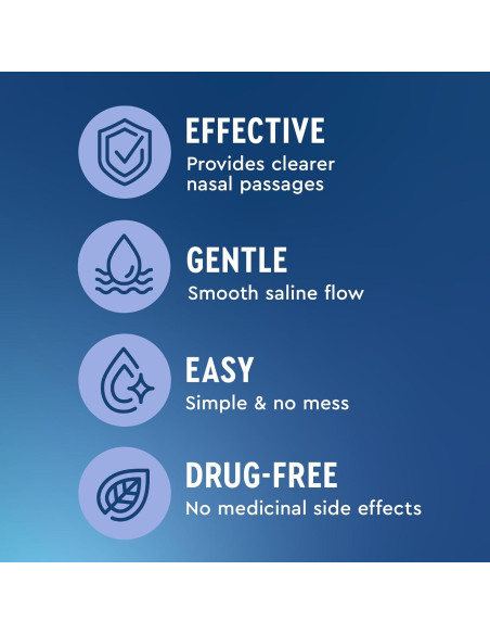 Kit de Irrigación Nasal Navage con 30 Cápsulas de Sal