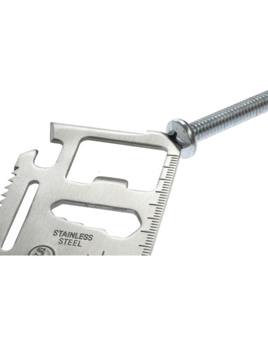 Herramienta Multiusos SE MT908 11 Funciones Acero Inoxidable