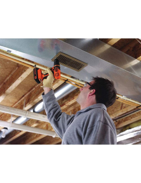 Taladro Atornillador Inalámbrico BLACK+DECKER 20V MAX LED