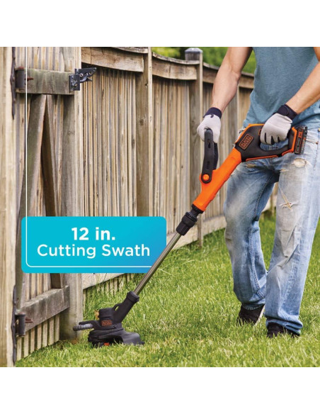 Cortadora de Hilo BLACK+DECKER 20V 12" Multicolor LST522E1AEV