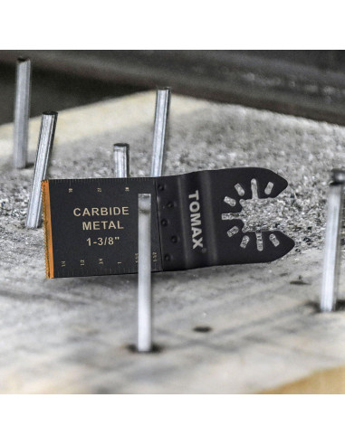 3 Hojas de Sierra Oscilante TOMAX Carburo 34mm