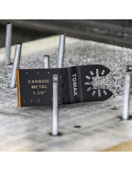 3 Hojas de Sierra Oscilante TOMAX Carburo 34mm