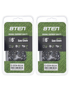 Cadena de Motosierra 8TEN 15.24 cm .050 1/4 42 DL