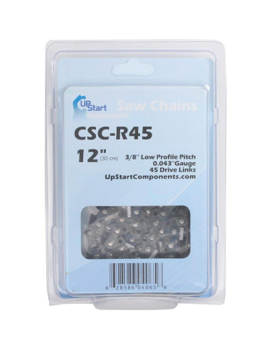 Paquete de 4 Cadenas de Motosierra 30.48 cm UpStart para Black & Decker