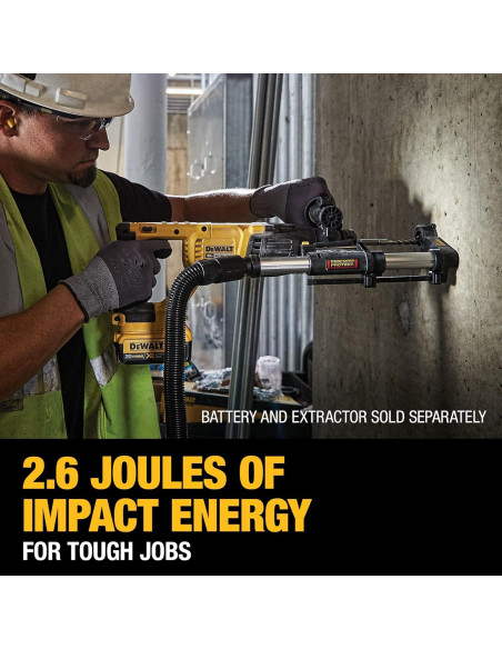 Martillo Rotativo Inalámbrico DEWALT 20V MAX 1" DCH133B