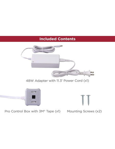 Adaptador Enchufable BLACK+DECKER LEDUC-48WP 48W con Sensor