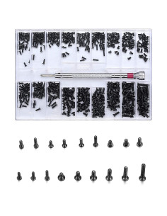 Kit de Tornillos Micro WSLLM 500 Pcs para Electrónica y Gafas