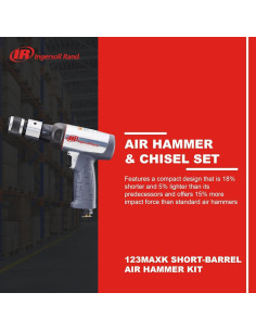 Martillo Neumático Ingersoll Rand 123MAXK 3,530 BPM 5 Cinceles 2