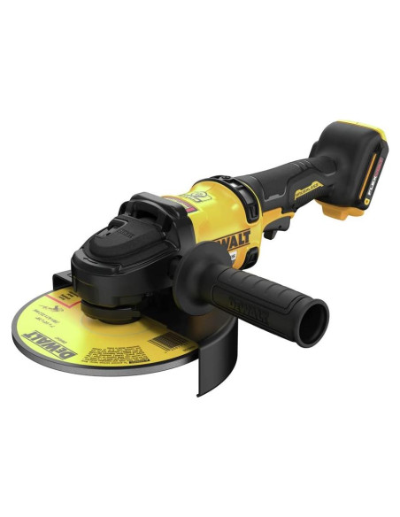Amoladora Inalámbrica DEWALT 60V 7" Sin Escobillas con Freno