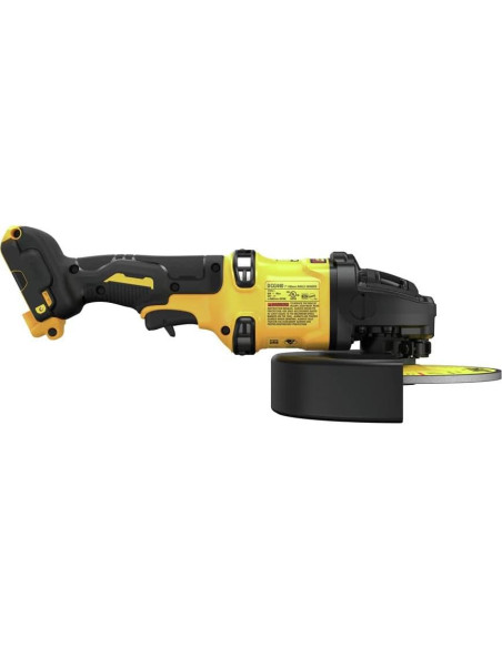 Amoladora Inalámbrica DEWALT 60V 7" Sin Escobillas con Freno
