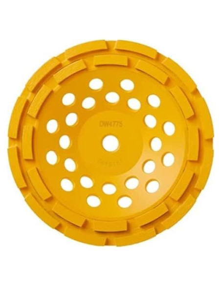 Rueda de Esmerilado DEWALT DW4775 7" Doble Fila Diamante
