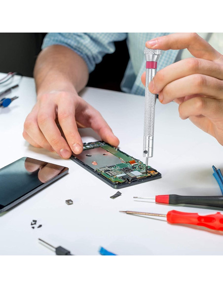 Kit de Tornillos Micro WSLLM 500 Pcs para Electrónica y Gafas