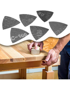 Juego de 60 Discos de Lijado Mixto 93mm Dewalt Compatible 2