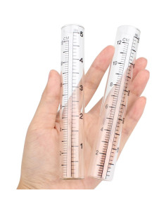 Medidor de Lluvia TBWHL de Vidrio 14 cm para Jardín 2