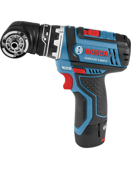 Taladro Atornillador BOSCH GSR12V-140FCB22 12V Flexiclick 5-en-1