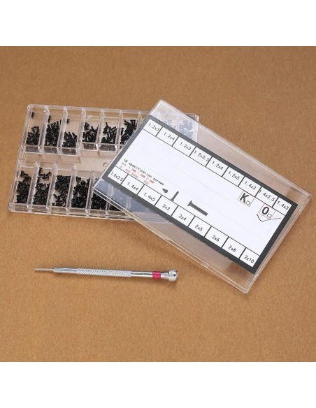 Kit de Tornillos Micro WSLLM 500 Pcs para Electrónica y Gafas