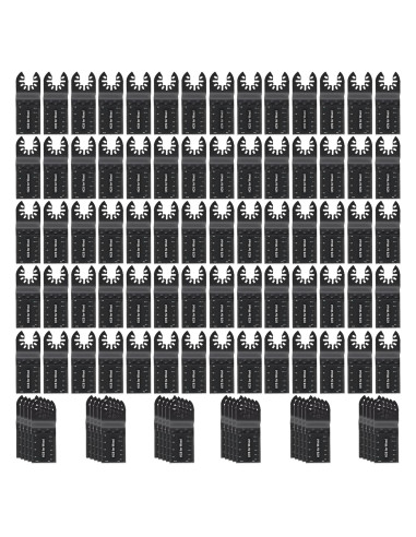 100 Cuchillas Universales CaRoller para Herramientas Oscilantes