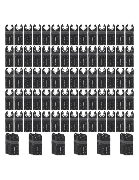 100 Cuchillas Universales CaRoller para Herramientas Oscilantes