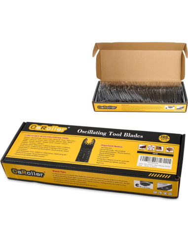 100 Cuchillas Universales CaRoller para Herramientas Oscilantes