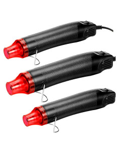 3 Mini Pistolas de Calor 300W Cunno para Manualidades DIY