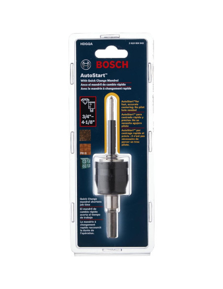 Mandril Bosch HDGQA 3/8 para Sierra de Corona Carburo