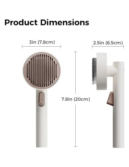 Cepillo Autolimpiante para Mascotas VOOCOO - Cerdas 140 Cepillo Autolimpiante para Mascotas VOOCOO - Cerdas 140