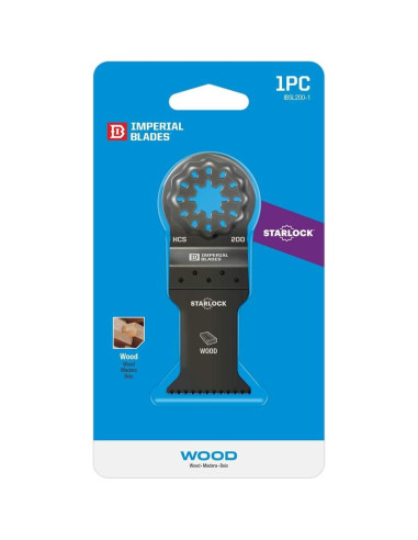 Cuchilla Oscilante Starlock Imperial Blades 3.35 cm Madera