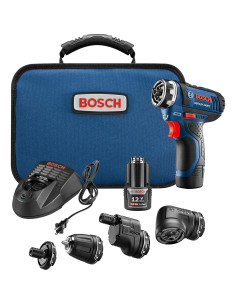 Destornillador eléctrico Bosch 12V Flexiclick + Set 24 piezas 2