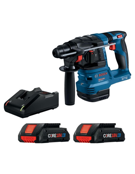 Martillo Rotativo Bosch GBH18V-22 18V 2 Baterías 4 Ah