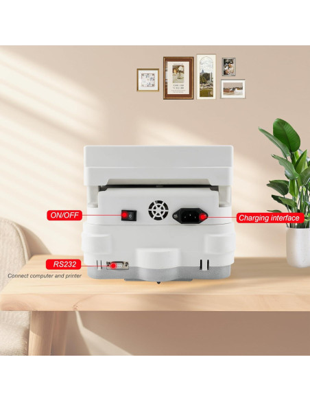 Analizador de Humedad UXILAII 110g 0.001g Pantalla Táctil