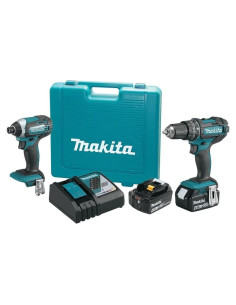Kit Combo Inalámbrico Makita XT261M 2 Piezas 18V 4.0Ah
