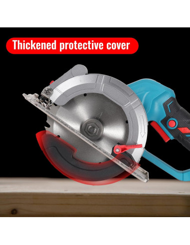 Sierra Circular Inalámbrica Heimerdinger 6" 6900 RPM para Madera