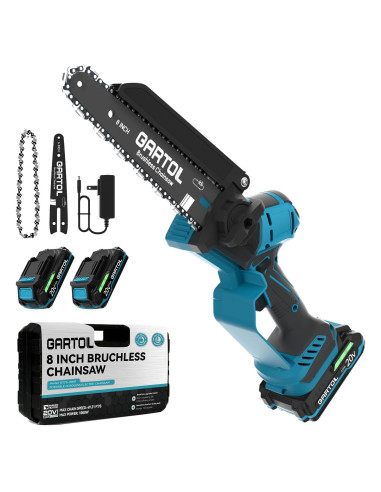 Motosierra Eléctrica Inalámbrica GARTOL 20V 1000W 2-en-1