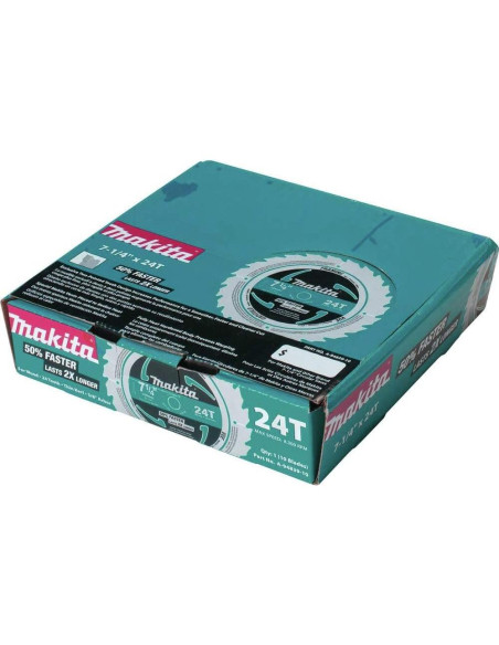 Hoja de sierra circular Makita A-94839-10 18.42 cm 24T 10/Pk