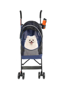 Carrito Plegable para Mascotas NuBusno Azul 10 kg 2