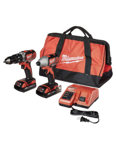 Martillo Perforador Milwaukee M18 18V + Destornillador Impacto