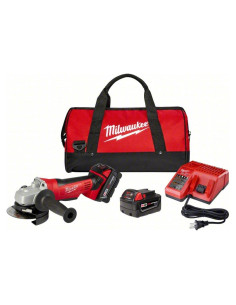 Cortadora Milwaukee M18 4-1/2" 18V Kit con 2 Baterías
