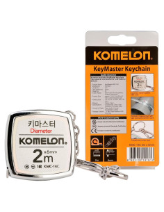 Medidor de Cinta Métrica Komelon KMC-14C 2m con Llavero