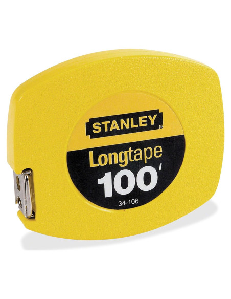 Cinta Métrica Stanley 30.48m Paquete de 4 Amarillo