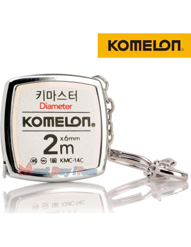 Medidor de Cinta Métrica Komelon KMC-14C 2m con Llavero