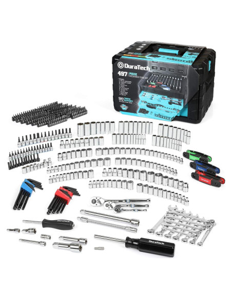 Juego de Herramientas Mecánicas DURATECH 497 Piezas
